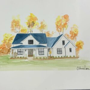 Custom Water Color Art