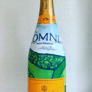 Custom Veuve Clicquot Champagne Bottle