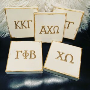 Custom Greek Square Canvas